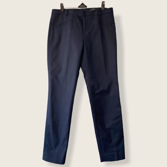 CLUB Monaco Classic Navy Trousers size 2 - Picture 2 of 4